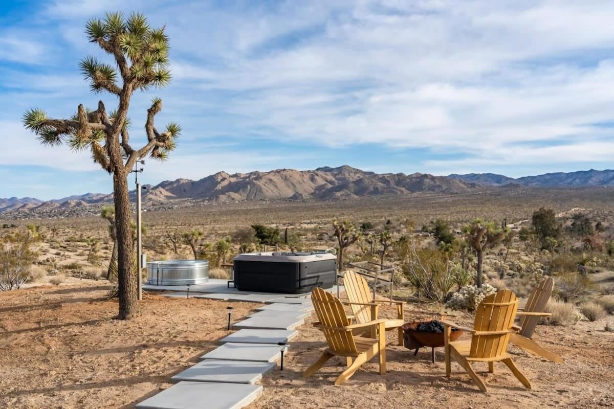 Kinetic House-Joshua Trees Sculptures Cowboy Pool Villa Yucca Valley Eksteriør billede
